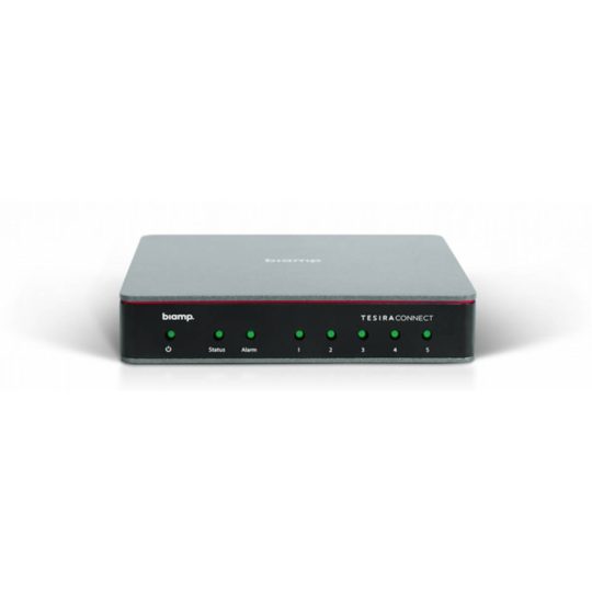 tesiraconnect tc-5d Biamp switch dante