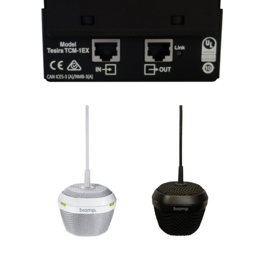 TCM-1EX Biamp Beamtracking pendelmicrofoon