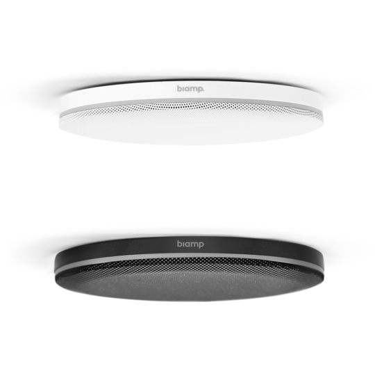 tcm-xex plafond microfoon uitbreiding biamp beamtracking