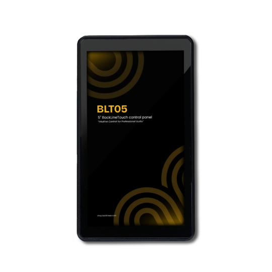 BackLineTouch BLT05 control panel - 5.5 inch Android Touch Controller met Power over Ethernet (PoE) - Demo scherm